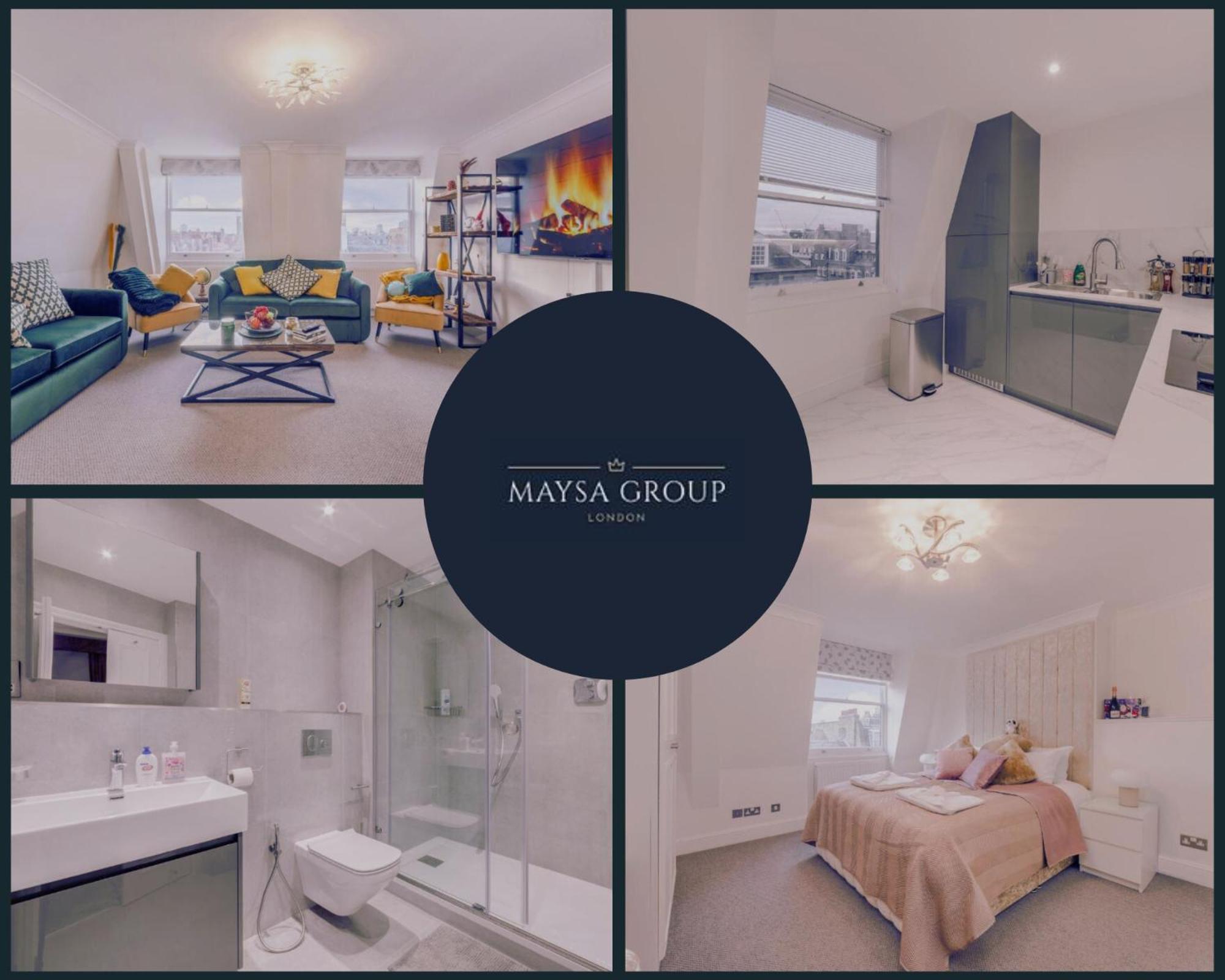 City Chic 3 Bedroom 2 Bathroom Luxury Living 7Hs Londra Dış mekan fotoğraf